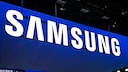 Samsung-Logo auf de MWC 2024