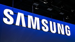 Samsung-Logo auf de MWC 2024