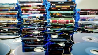 Sammlung aus Blu-rays