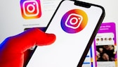 Instagram-Logo auf einem Smartphone