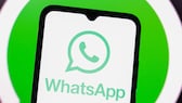 WhatsApp-Logo auf einem Smartphone