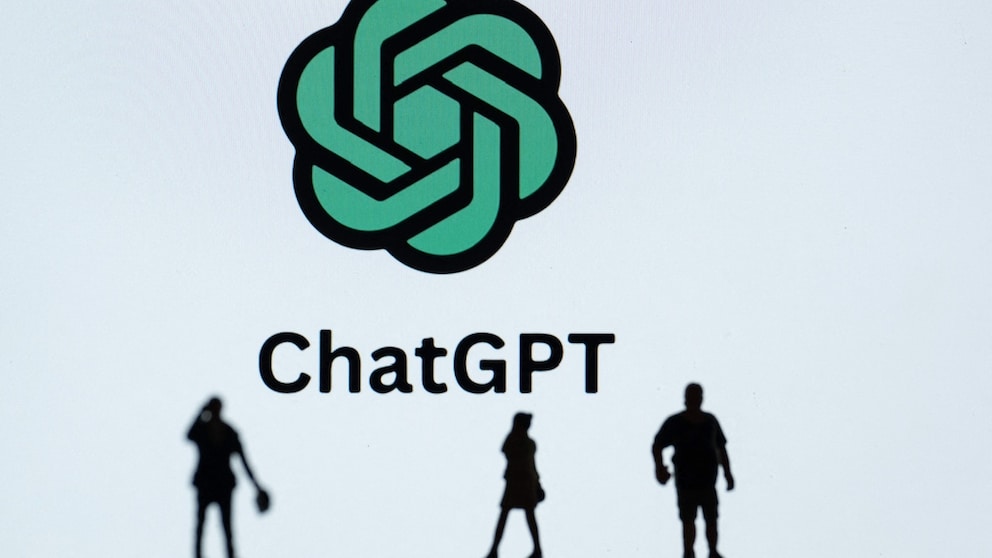 ChatGPT Beschwerde: Logo des Chatbots auf weißem Grund