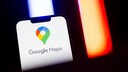 Google Maps auf einem Smartphone