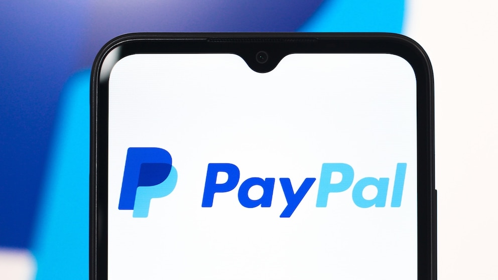 PayPal auf einem Smartphone