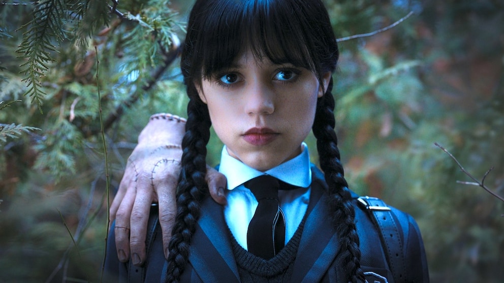 Jenna Ortega in „Wednesday“ bei Netflix