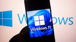 Windows 11 auf einem Smartphone