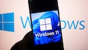 Windows 11 auf einem Smartphone