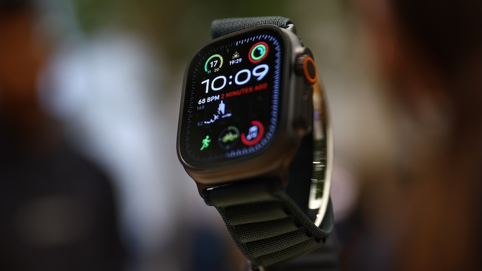 Apple Watch in Schwarz