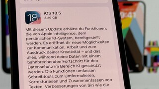 iOS 18.5 steht ab sofort als Download für kompatible iPhones bereit