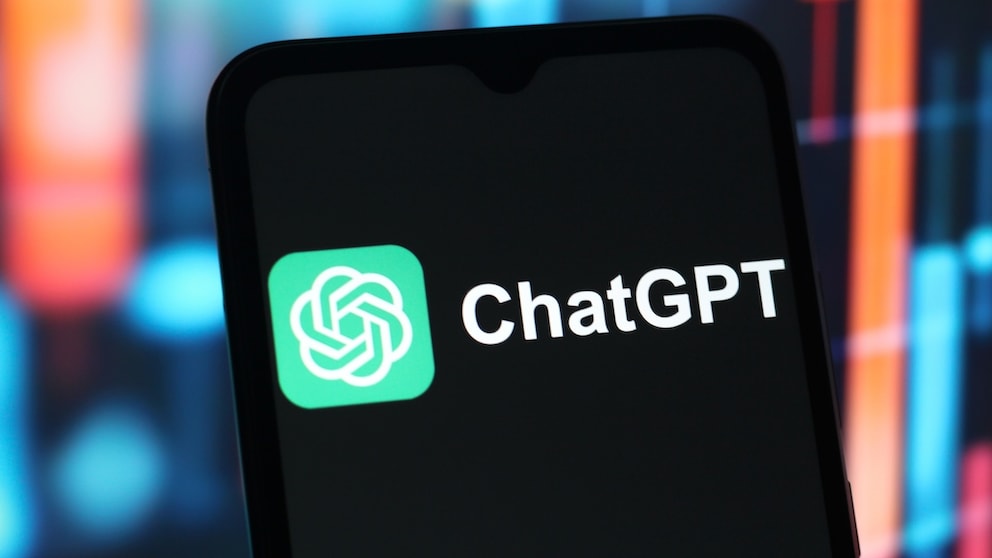 KI ChatGPT-Logo auf einem Smartphone