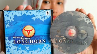 Ein Phänomen Anfang der 2000er: Frühe Versionen von Longhorn wurden von Software-Piraten auf dem Schwarzmarkt verkauft – lange bevor von Vista überhaupt die Rede war.