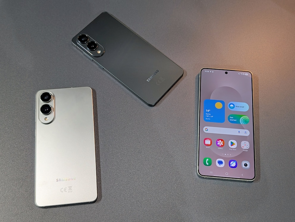 Die neuen S25-Edge-Modelle kommen in unterschiedlichen Farben