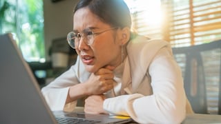Frau hat das Passwort für ihren Apple-Schlüsselbund vergessen
