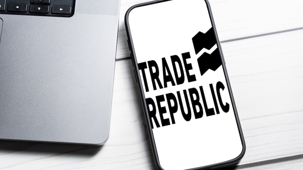 Trade Republic auf einem Smartphone
