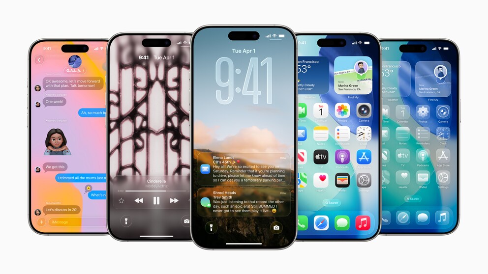 Apple's sparkling new design language Liquid Glass already runs through much of the iOS 26 beta
