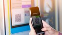 QR-Code auf einem Smartphone