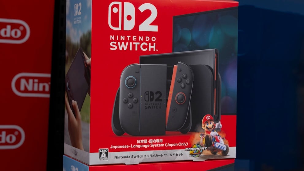 Verpackung der Nintendo Switch 2