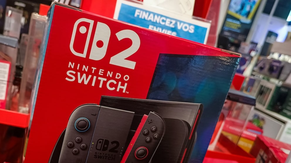 Verpackung der Nintendo Switch 2
