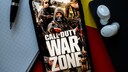 Logo zu &bdquo;Call of Duty: Warzone&ldquo; auf einem Smartphone