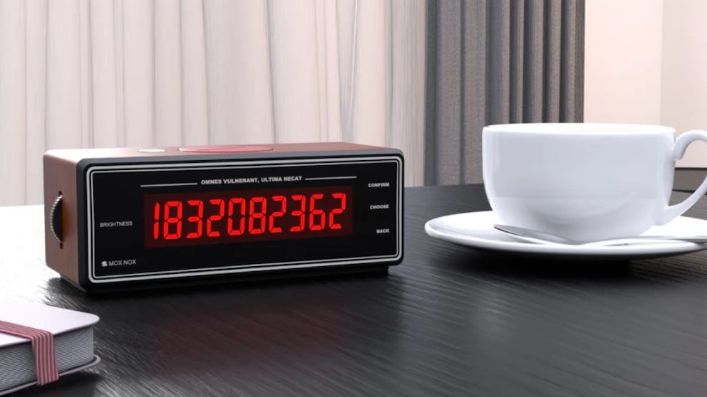 Zusehen, wie die Sekunden des Lebens vergehen – dies ist mit der Death Clock möglich