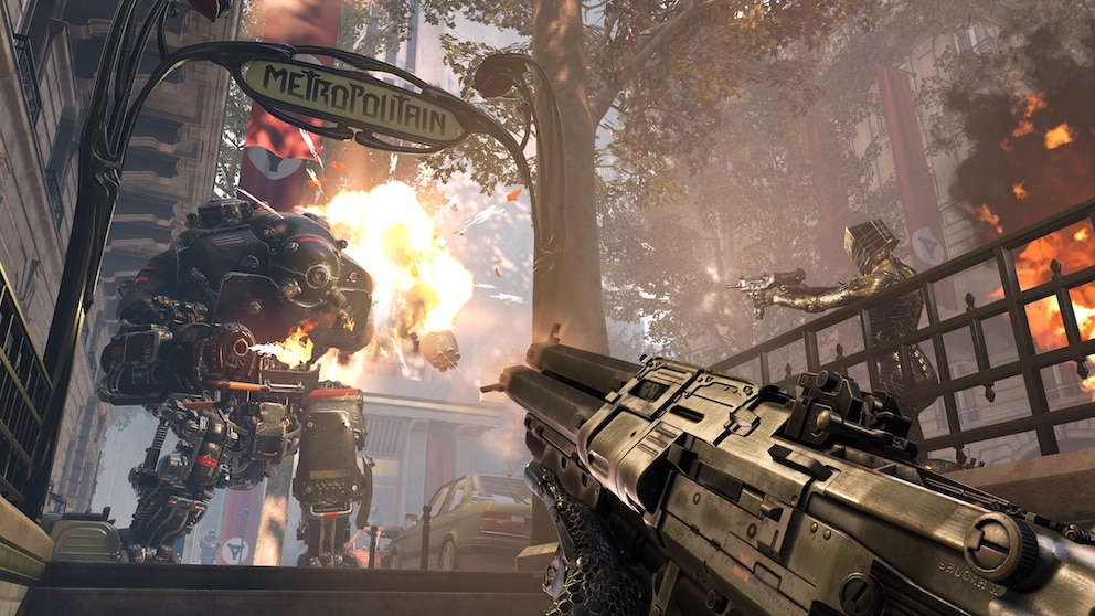 Spielszene aus „Wolfenstein Youngblood“