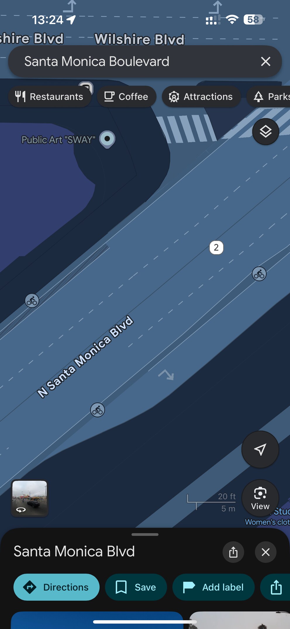 In Europe, cyclists currently do not see bike paths in Google Maps