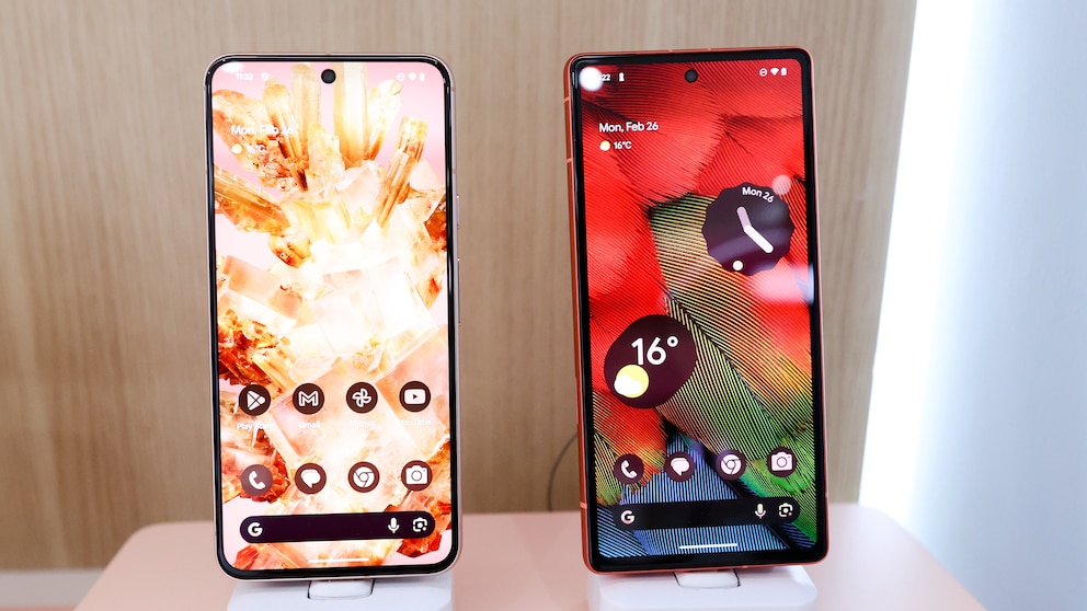Google Pixel 8 und 7a