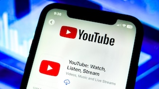 YouTube-App auf einem Smartphone