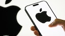 Apple Logo auf einem iPhone