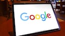 Google auf einem Laptop