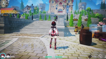 The video shows how distorted the image appears without eye-tracking