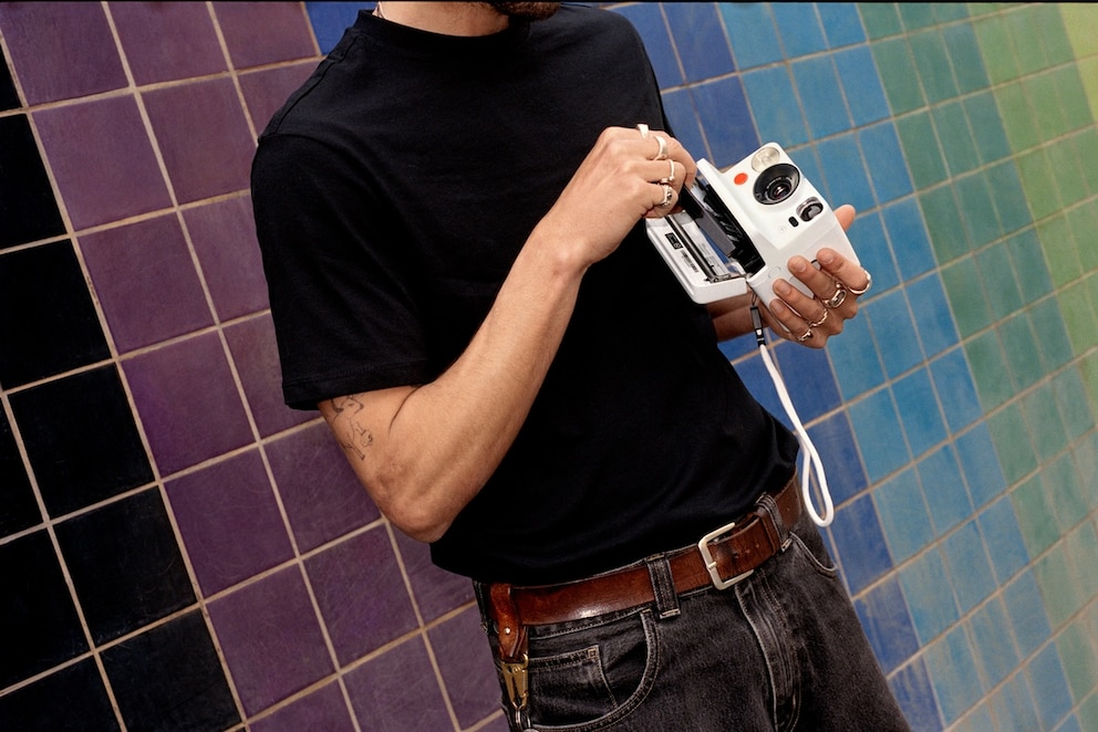 Alte Technik, die ein Revival feiert, darunter die Polaroid-Kamera