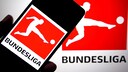 Logo der Bundesliga auf einem Smartphone
