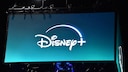 Disney+-Logo auf einem Bildschirm
