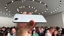 Das iPhone Air im Apple Park in Cupertino