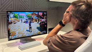 Unser Redakteur Adrian Mühlroth hat den Odyssey 3D auf der IFA 2025 ausprobiert