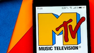 MTV-Logo auf einem Smartphone