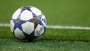 Ein Fu&szlig;ball der UEFA Champions League