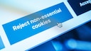 Cookie-Banner im Internet