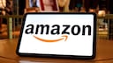 Amazon-Logo auf einem Tablet
