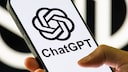 Logo von ChatGPT auf einem Smartphone