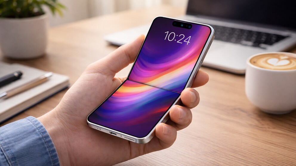 Ein kompaktes iPhone im Flip-Format soll bereits bei Apple in Arbeit sein (Symbolbild)
