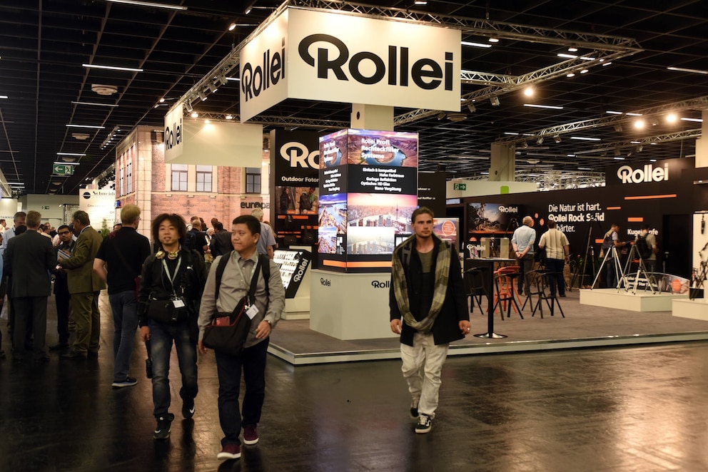 Messe-Stand von Rollei auf der Photokina