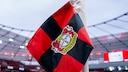 Fahne von Bayer Leverkusen