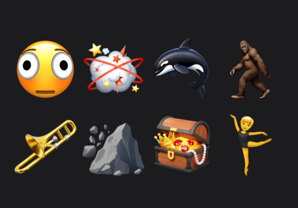 Die neuen Emojis in iOS 26.4 Beta 4