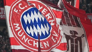 Flagge des FC Bayern München