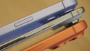 iPhone Air, iPhone 17 und iPhone 17 Pro nebeneinander