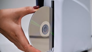 Eine PS5 mit Laufwerk