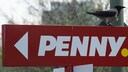 Penny Logo auf Schild