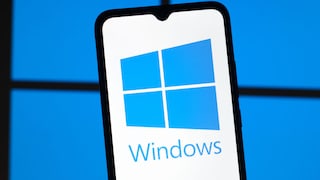 Windows Logo auf Smartphone